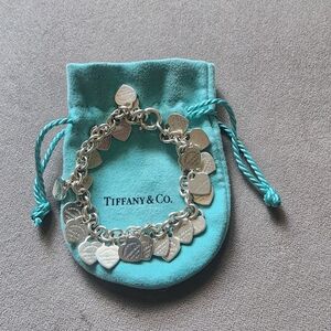 Return to Tiffany Multi heart tag bracelet